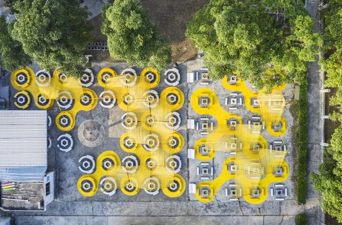 BIM建筑|“篝火”空间装置,深圳 / MAT超级建筑事务所 BIM建筑|“篝火”空间装置,深圳 / MAT超级建筑事务所