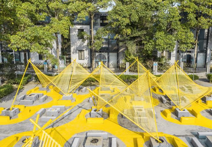 BIM建筑|“篝火”空间装置,深圳 / MAT超级建筑事务所 BIM建筑|“篝火”空间装置,深圳 / MAT超级建筑事务所