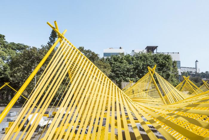 BIM建筑|“篝火”空间装置,深圳 / MAT超级建筑事务所 BIM建筑|“篝火”空间装置,深圳 / MAT超级建筑事务所