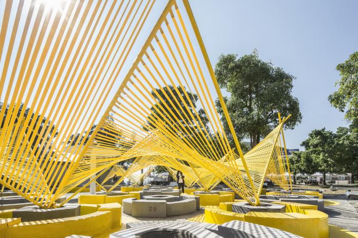 BIM建筑|“篝火”空间装置,深圳 / MAT超级建筑事务所 BIM建筑|“篝火”空间装置,深圳 / MAT超级建筑事务所