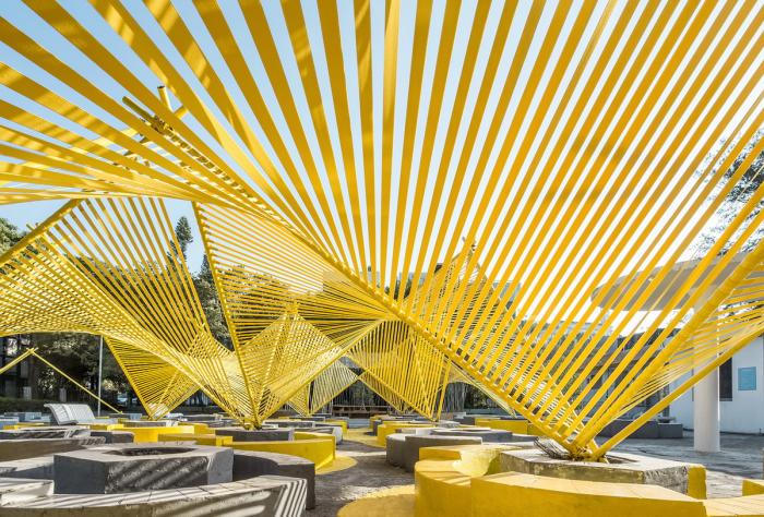 BIM建筑|“篝火”空间装置,深圳 / MAT超级建筑事务所 BIM建筑|“篝火”空间装置,深圳 / MAT超级建筑事务所