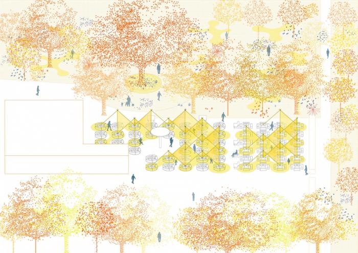BIM建筑|“篝火”空间装置,深圳 / MAT超级建筑事务所 BIM建筑|“篝火”空间装置,深圳 / MAT超级建筑事务所