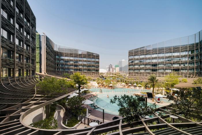 BIM建筑|海洋公园万豪酒店,海洋氛围中的都市度假胜地 / Aedas BIM建筑|海洋公园万豪酒店,海洋氛围中的都市度假胜地 / Aedas