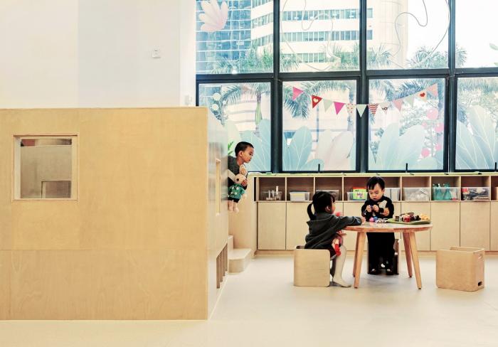 BIM建筑|改造项目 l 乐享小鹿幼托空间 / 合作舍建筑事务所 BIM建筑|改造项目 l 乐享小鹿幼托空间 / 合作舍建筑事务所