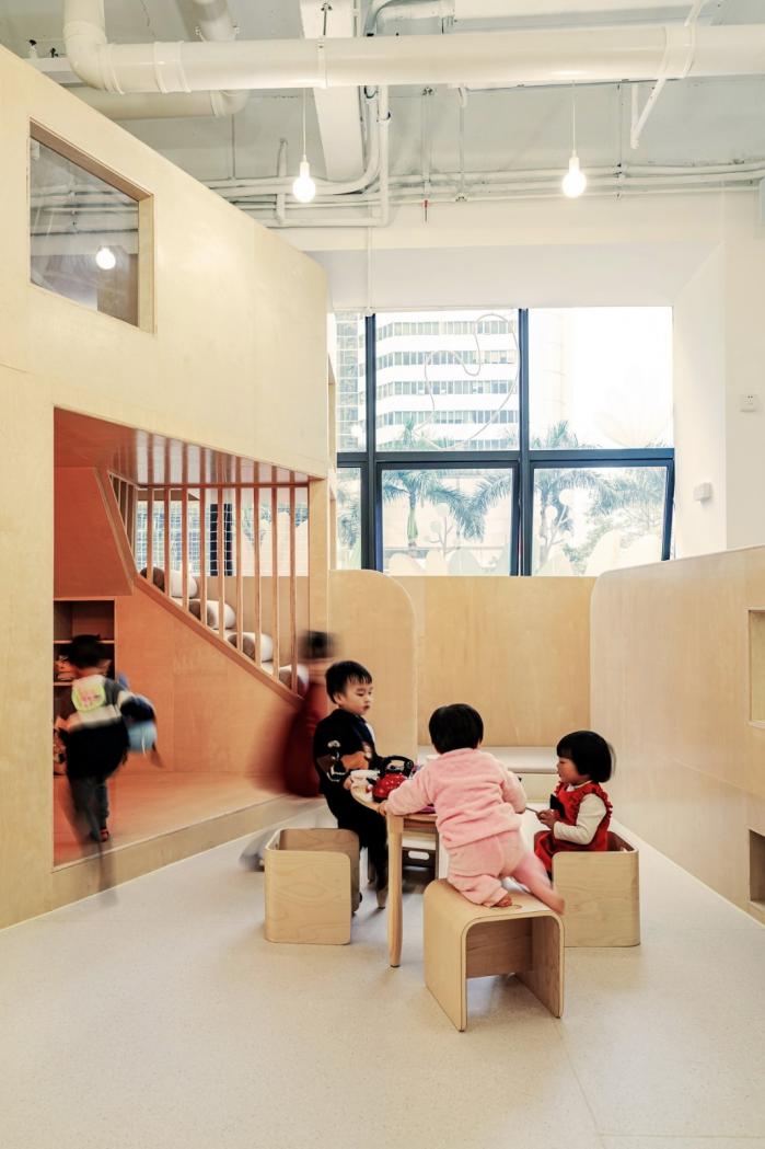 BIM建筑|改造项目 l 乐享小鹿幼托空间 / 合作舍建筑事务所 BIM建筑|改造项目 l 乐享小鹿幼托空间 / 合作舍建筑事务所