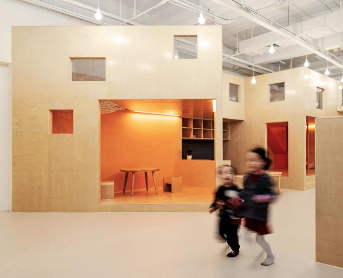 BIM建筑|改造项目 l 乐享小鹿幼托空间 / 合作舍建筑事务所 BIM建筑|改造项目 l 乐享小鹿幼托空间 / 合作舍建筑事务所