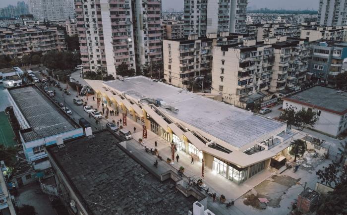 BIM建筑|第三空间视阈下的菜场,勤海睦邻中心 / 予舍予筑 BIM建筑|第三空间视阈下的菜场,勤海睦邻中心 / 予舍予筑