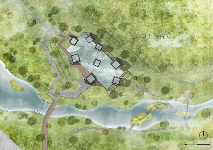 BIM建筑|森之谷温泉中心 / B.L.U.E. 建筑设计事务所 BIM建筑|森之谷温泉中心 / B.L.U.E. 建筑设计事务所