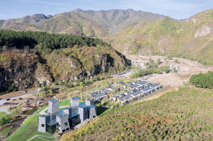 BIM建筑|森之谷温泉中心 / B.L.U.E. 建筑设计事务所 BIM建筑|森之谷温泉中心 / B.L.U.E. 建筑设计事务所