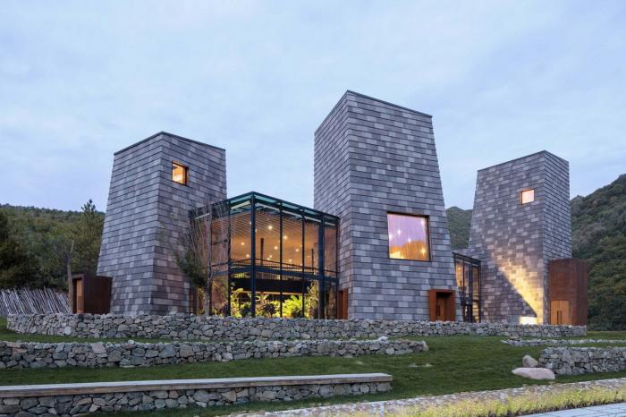 BIM建筑|森之谷温泉中心 / B.L.U.E. 建筑设计事务所 BIM建筑|森之谷温泉中心 / B.L.U.E. 建筑设计事务所