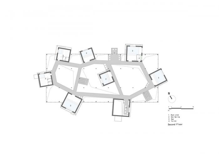 BIM建筑|森之谷温泉中心 / B.L.U.E. 建筑设计事务所 BIM建筑|森之谷温泉中心 / B.L.U.E. 建筑设计事务所