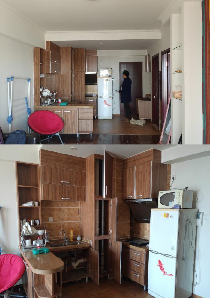 BIM建筑|46㎡北京旧房改造,90后单身女孩极简空间 / 无名创想联盟 BIM建筑|46㎡北京旧房改造,90后单身女孩极简空间 / 无名创想联盟