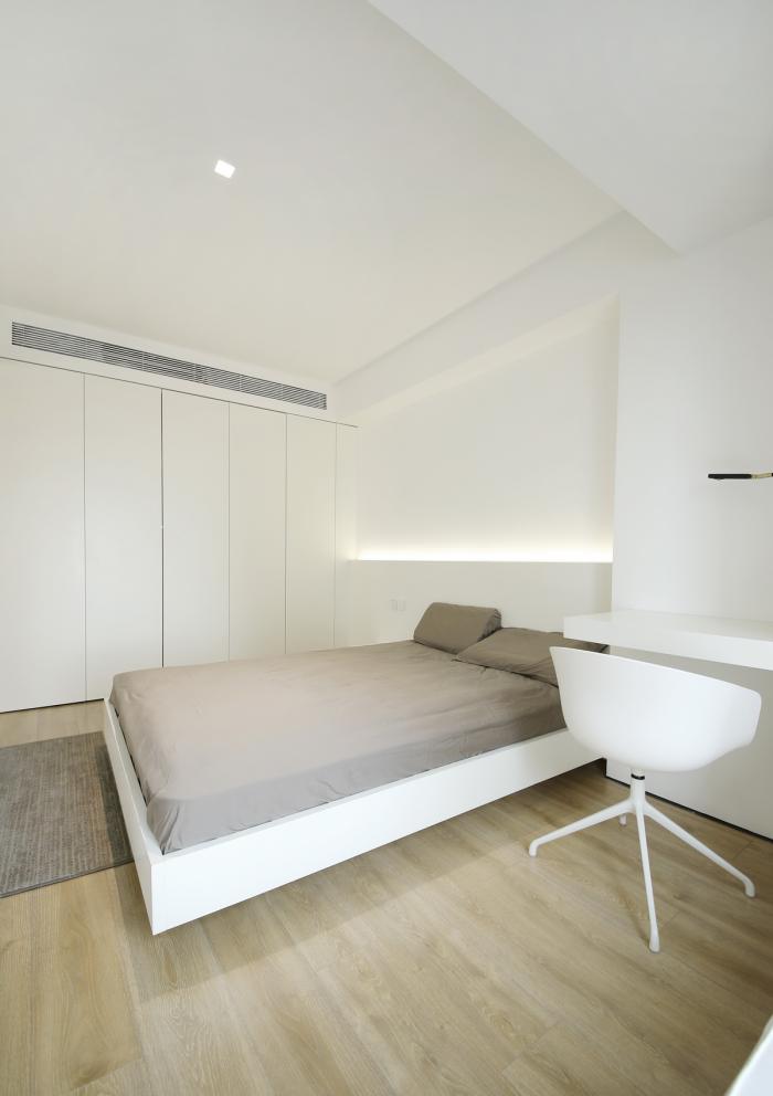 BIM建筑|46㎡北京旧房改造,90后单身女孩极简空间 / 无名创想联盟 BIM建筑|46㎡北京旧房改造,90后单身女孩极简空间 / 无名创想联盟