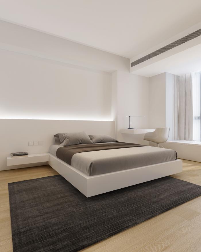 BIM建筑|46㎡北京旧房改造,90后单身女孩极简空间 / 无名创想联盟 BIM建筑|46㎡北京旧房改造,90后单身女孩极简空间 / 无名创想联盟