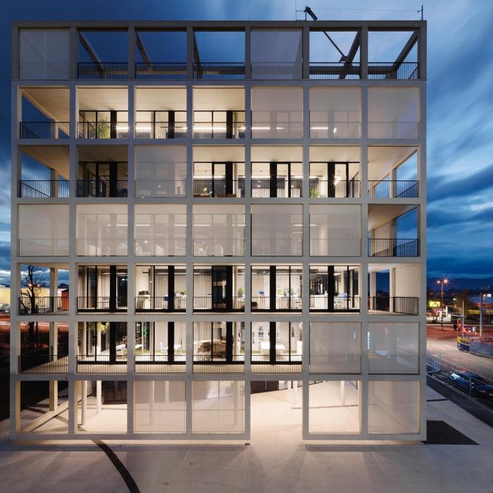 BIM建筑|外方内圆,半遮半掩的透明光影——C&P 公司总部 BIM建筑|外方内圆,半遮半掩的透明光影——C&P 公司总部