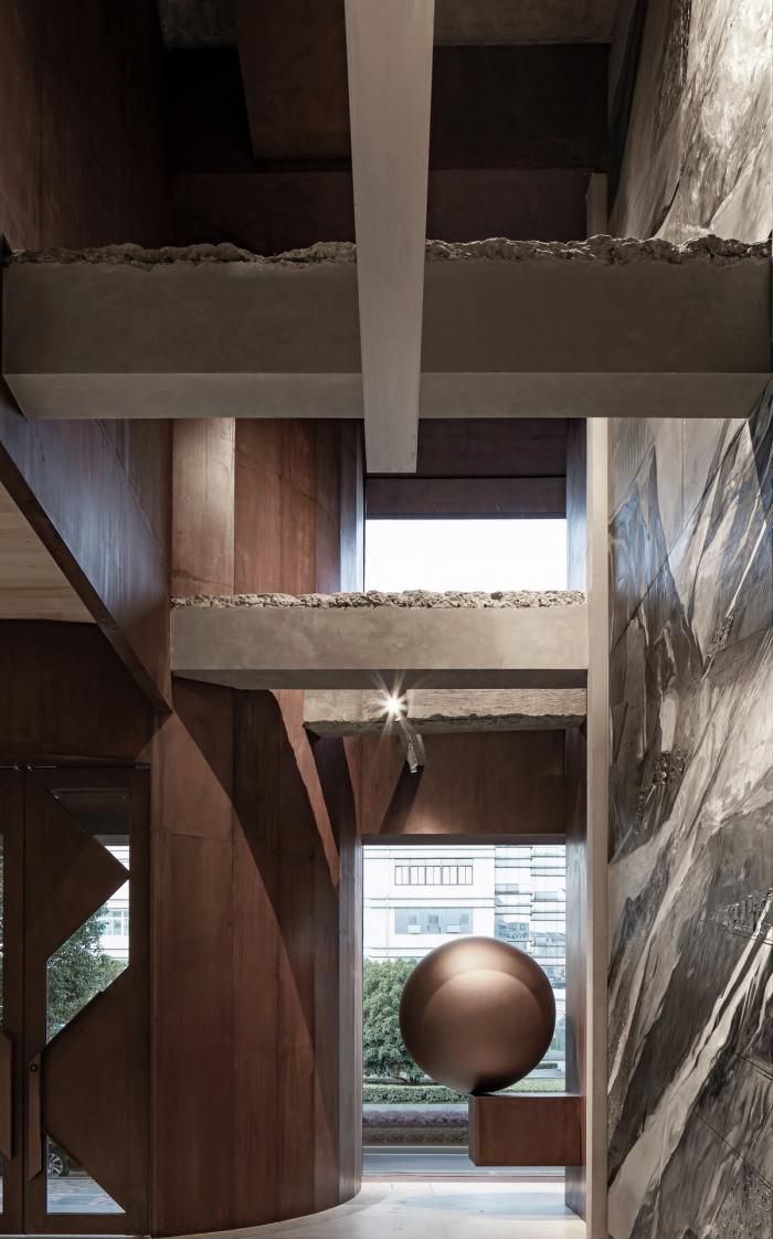 BIM建筑|粗野而柔美的结构艺术——J+生活艺术馆 / 纬图设计 BIM建筑|粗野而柔美的结构艺术——J+生活艺术馆 / 纬图设计