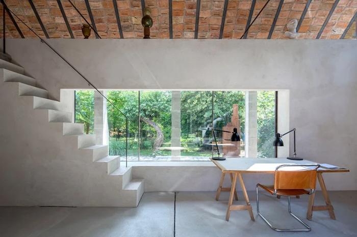 BIM建筑|裸露砖砌天花下的禅意小屋 BIM建筑|裸露砖砌天花下的禅意小屋