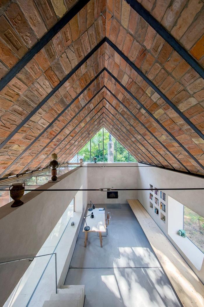 BIM建筑|裸露砖砌天花下的禅意小屋 BIM建筑|裸露砖砌天花下的禅意小屋