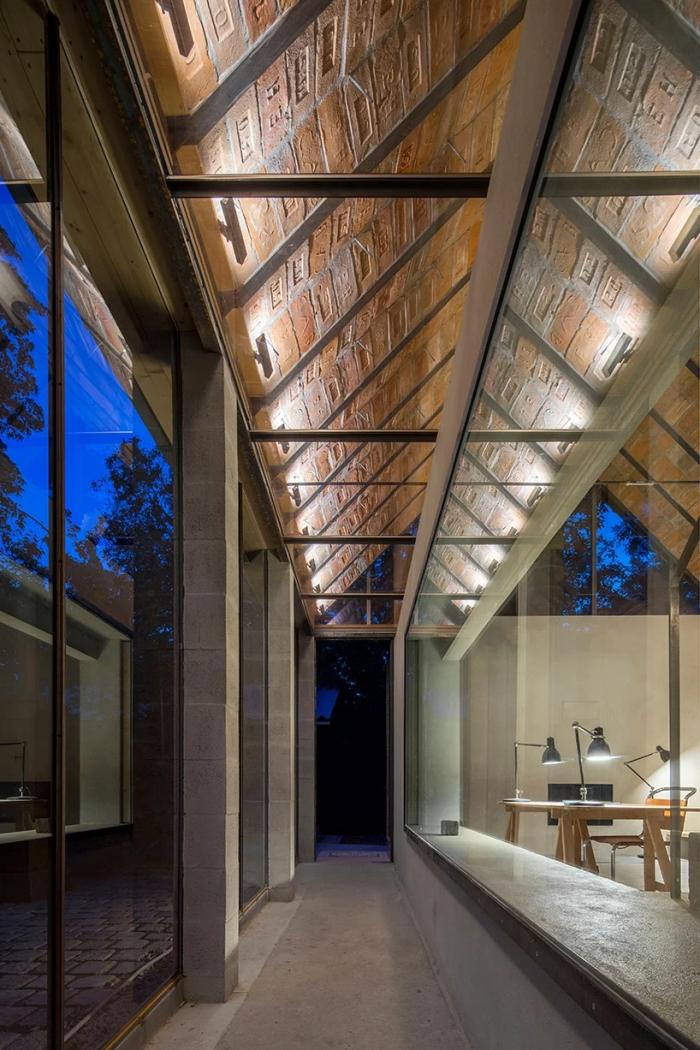 BIM建筑|裸露砖砌天花下的禅意小屋 BIM建筑|裸露砖砌天花下的禅意小屋