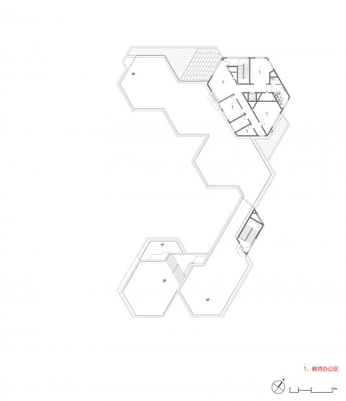 BIM建筑|简单几何勾勒而成的六边形“蜂巢”:杭州浦乐幼儿园杨家墩分园 / goa大象设计 BIM建筑|简单几何勾勒而成的六边形“蜂巢”:杭州浦乐幼儿园杨家墩分园 / goa大象设计