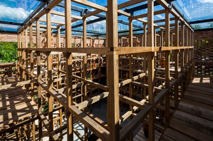 BIM建筑|越南赤土陶艺工坊 BIM建筑|越南赤土陶艺工坊