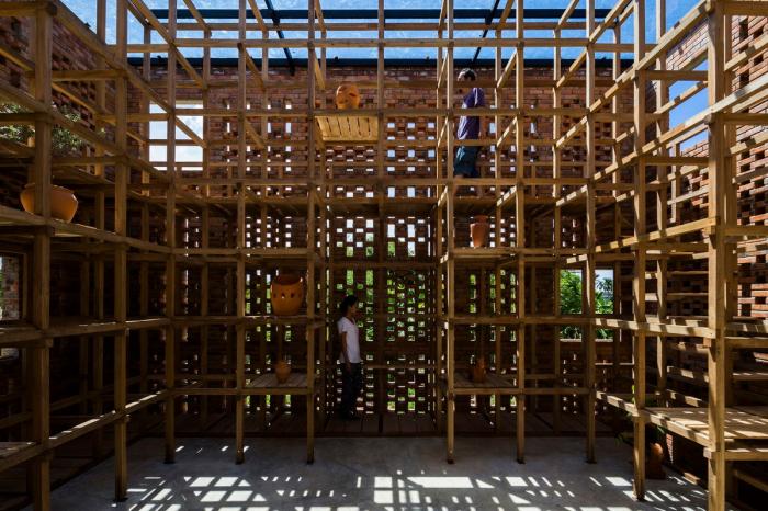 BIM建筑|越南赤土陶艺工坊 BIM建筑|越南赤土陶艺工坊