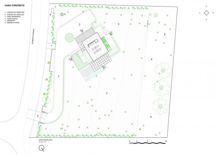 BIM建筑|依阶层创造,水平嵌套的空间:巴西“电影”住宅 BIM建筑|依阶层创造,水平嵌套的空间:巴西“电影”住宅