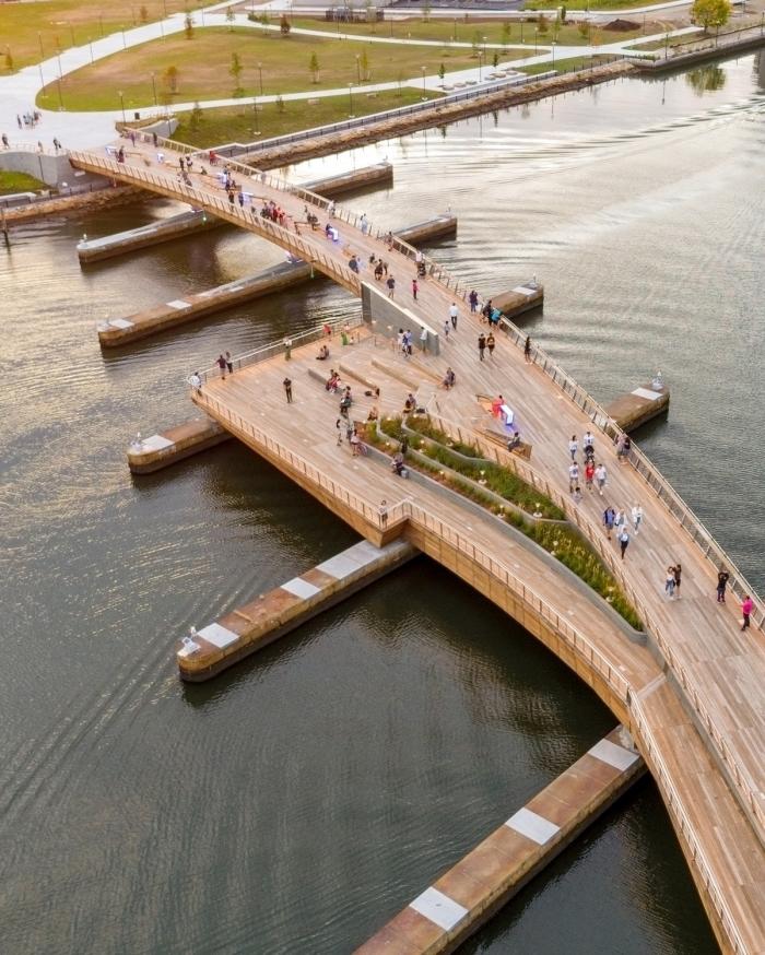 BIM建筑|城市的纽带——普罗维登斯人行桥 BIM建筑|城市的纽带——普罗维登斯人行桥