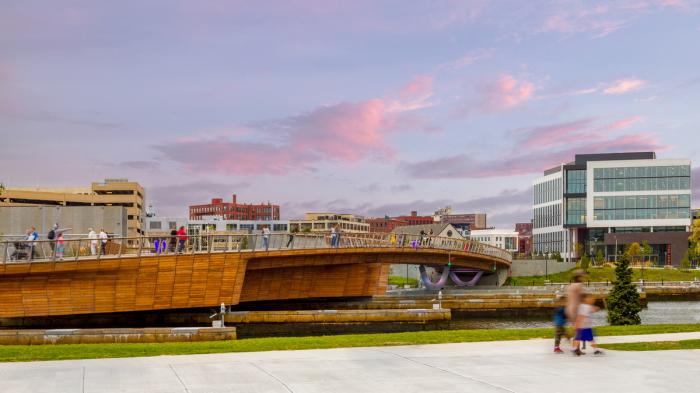 BIM建筑|城市的纽带——普罗维登斯人行桥 BIM建筑|城市的纽带——普罗维登斯人行桥