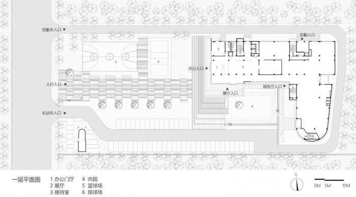 BIM建筑|烟台海洋经济创新区总部基地改造 / 水石设计 BIM建筑|烟台海洋经济创新区总部基地改造 / 水石设计