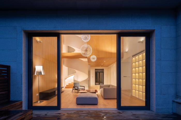 BIM建筑|静谧而温暖的空间,杭州 Spiral Villa / 堤由匡建筑设计工作室 BIM建筑|静谧而温暖的空间,杭州 Spiral Villa / 堤由匡建筑设计工作室