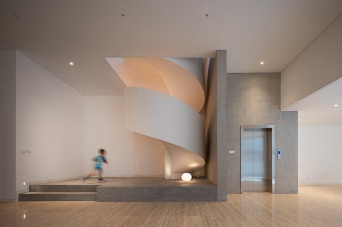 BIM建筑|静谧而温暖的空间,杭州 Spiral Villa / 堤由匡建筑设计工作室 BIM建筑|静谧而温暖的空间,杭州 Spiral Villa / 堤由匡建筑设计工作室