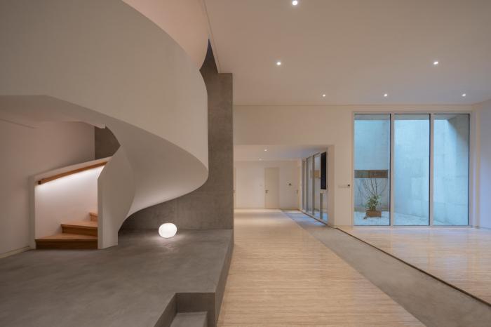 BIM建筑|静谧而温暖的空间,杭州 Spiral Villa / 堤由匡建筑设计工作室 BIM建筑|静谧而温暖的空间,杭州 Spiral Villa / 堤由匡建筑设计工作室