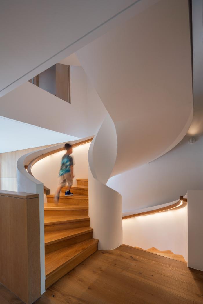 BIM建筑|静谧而温暖的空间,杭州 Spiral Villa / 堤由匡建筑设计工作室 BIM建筑|静谧而温暖的空间,杭州 Spiral Villa / 堤由匡建筑设计工作室