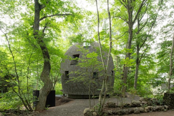 BIM建筑|可爱俏皮,森林中的壳型土屋 BIM建筑|可爱俏皮,森林中的壳型土屋