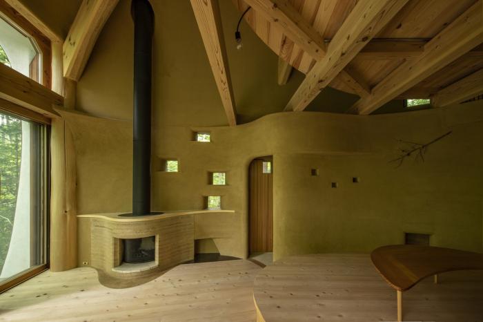 BIM建筑|可爱俏皮,森林中的壳型土屋 BIM建筑|可爱俏皮,森林中的壳型土屋