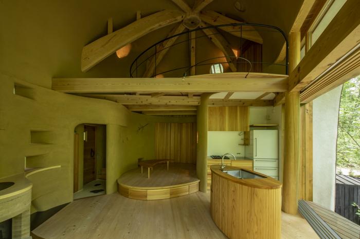 BIM建筑|可爱俏皮,森林中的壳型土屋 BIM建筑|可爱俏皮,森林中的壳型土屋