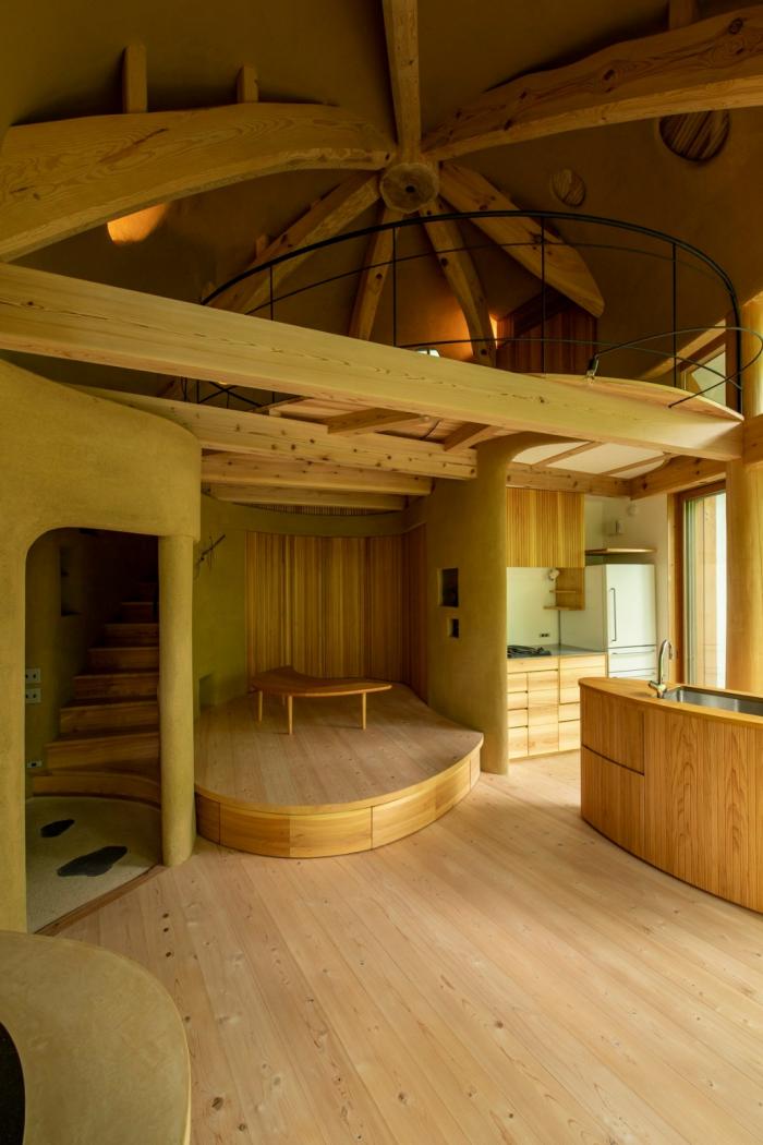 BIM建筑|可爱俏皮,森林中的壳型土屋 BIM建筑|可爱俏皮,森林中的壳型土屋