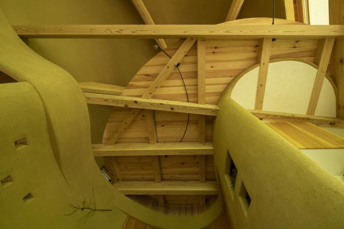 BIM建筑|可爱俏皮,森林中的壳型土屋 BIM建筑|可爱俏皮,森林中的壳型土屋