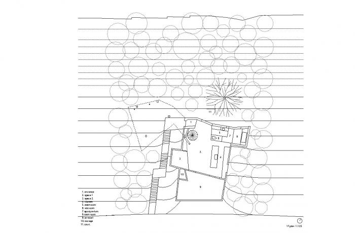 BIM建筑|斜坡上的住宅:8008 BIM建筑|斜坡上的住宅:8008