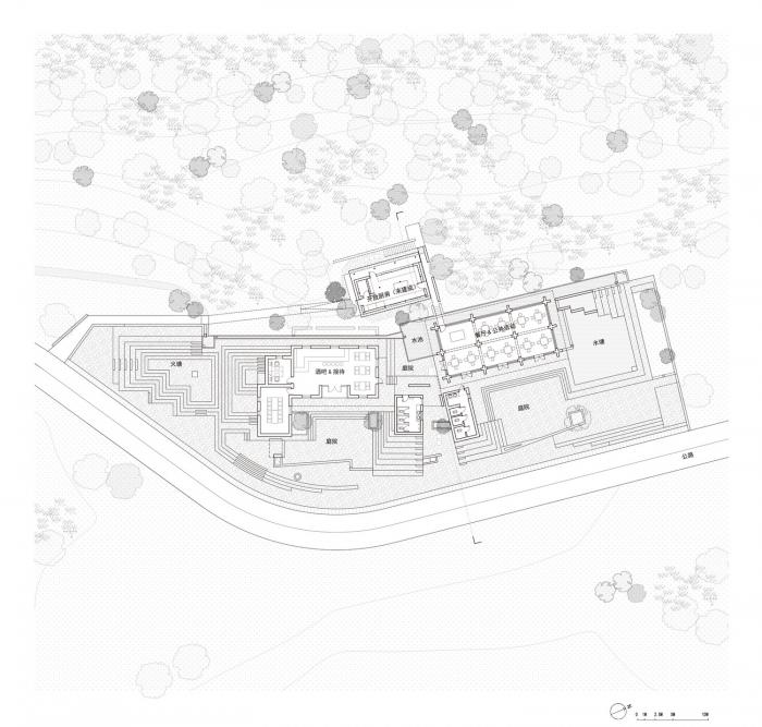BIM建筑|匍匐于山脚下的巨石:楼纳露营服务中心 / 李兴钢工作室 BIM建筑|匍匐于山脚下的巨石:楼纳露营服务中心 / 李兴钢工作室
