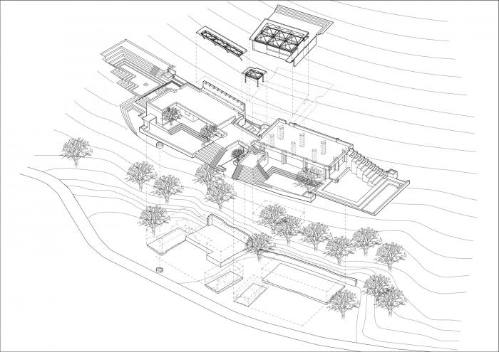 BIM建筑|匍匐于山脚下的巨石:楼纳露营服务中心 / 李兴钢工作室 BIM建筑|匍匐于山脚下的巨石:楼纳露营服务中心 / 李兴钢工作室