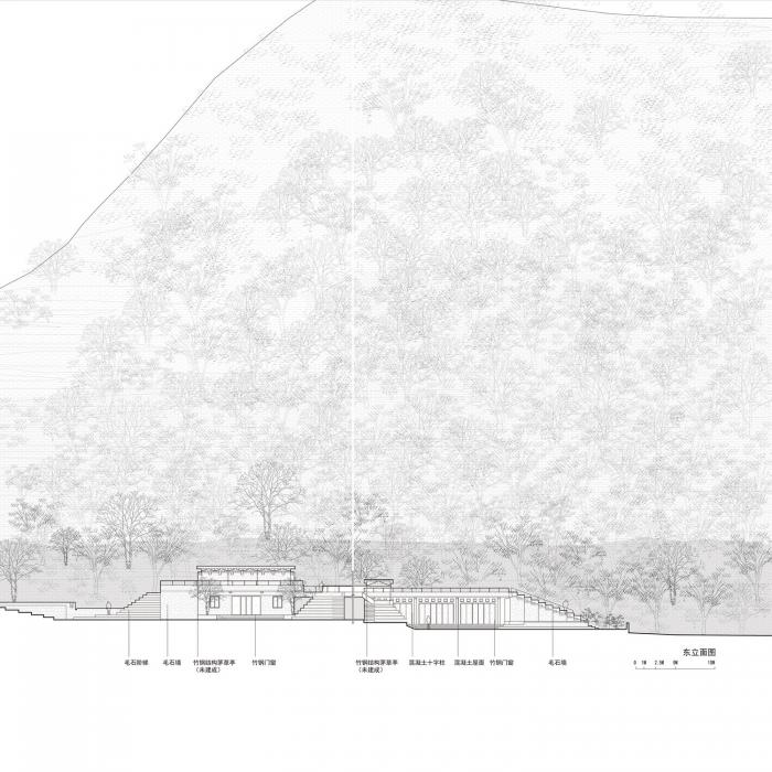 BIM建筑|匍匐于山脚下的巨石:楼纳露营服务中心 / 李兴钢工作室 BIM建筑|匍匐于山脚下的巨石:楼纳露营服务中心 / 李兴钢工作室