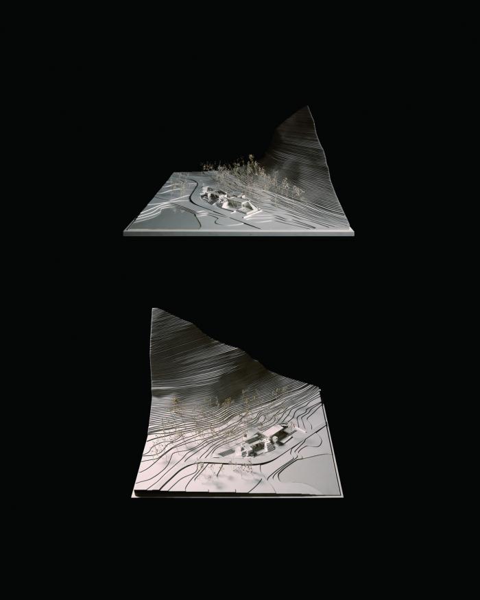 BIM建筑|匍匐于山脚下的巨石:楼纳露营服务中心 / 李兴钢工作室 BIM建筑|匍匐于山脚下的巨石:楼纳露营服务中心 / 李兴钢工作室