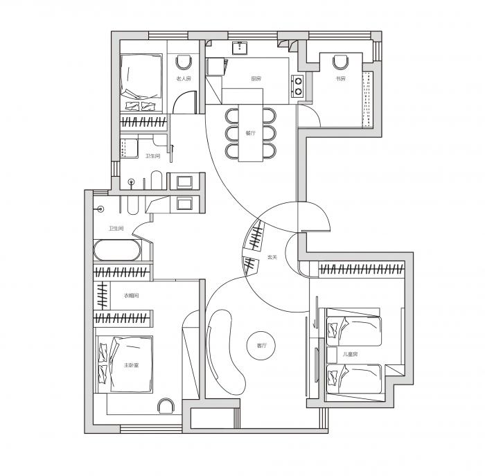 BIM建筑|“旋境”:一种住宅类型的幻象重构 / 戏构建筑设计工作室 BIM建筑|“旋境”:一种住宅类型的幻象重构 / 戏构建筑设计工作室