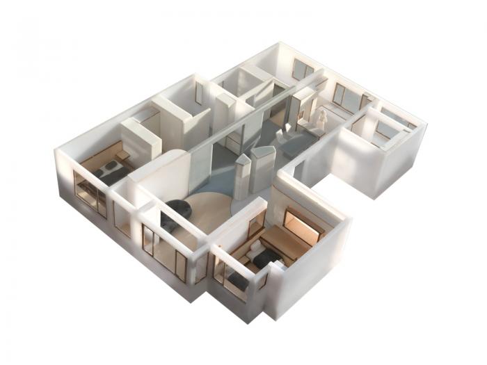 BIM建筑|“旋境”:一种住宅类型的幻象重构 / 戏构建筑设计工作室 BIM建筑|“旋境”:一种住宅类型的幻象重构 / 戏构建筑设计工作室