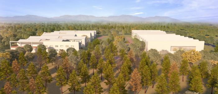 BIM建筑|捷克 LOŠBATES 小学设计竞标方案:延续 - 渗透 - 共享 / 平时建筑事务所 BIM建筑|捷克 LOŠBATES 小学设计竞标方案:延续 - 渗透 - 共享 / 平时建筑事务所