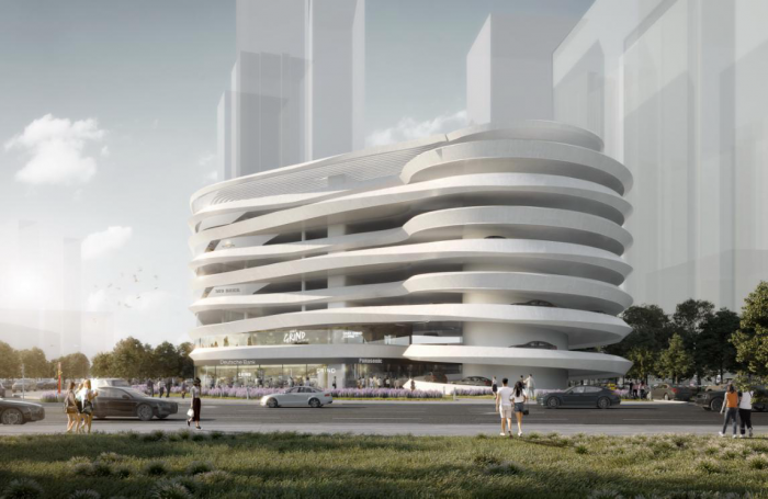 BIM建筑|GWP 新作 | “无限流动”— 东莞CBD示范性立体停车楼 BIM建筑|GWP 新作 | “无限流动”— 东莞CBD示范性立体停车楼