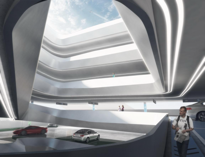 BIM建筑|GWP 新作 | “无限流动”— 东莞CBD示范性立体停车楼 BIM建筑|GWP 新作 | “无限流动”— 东莞CBD示范性立体停车楼