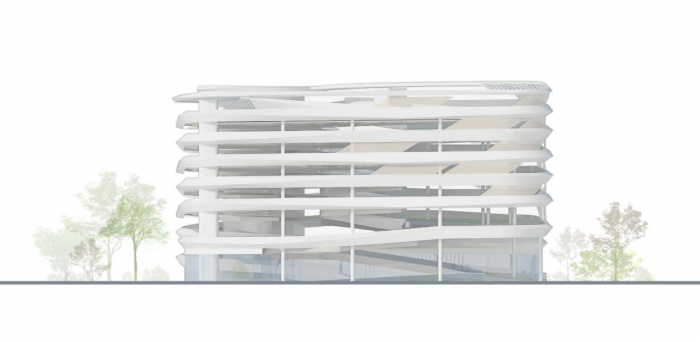 BIM建筑|GWP 新作 | “无限流动”— 东莞CBD示范性立体停车楼 BIM建筑|GWP 新作 | “无限流动”— 东莞CBD示范性立体停车楼